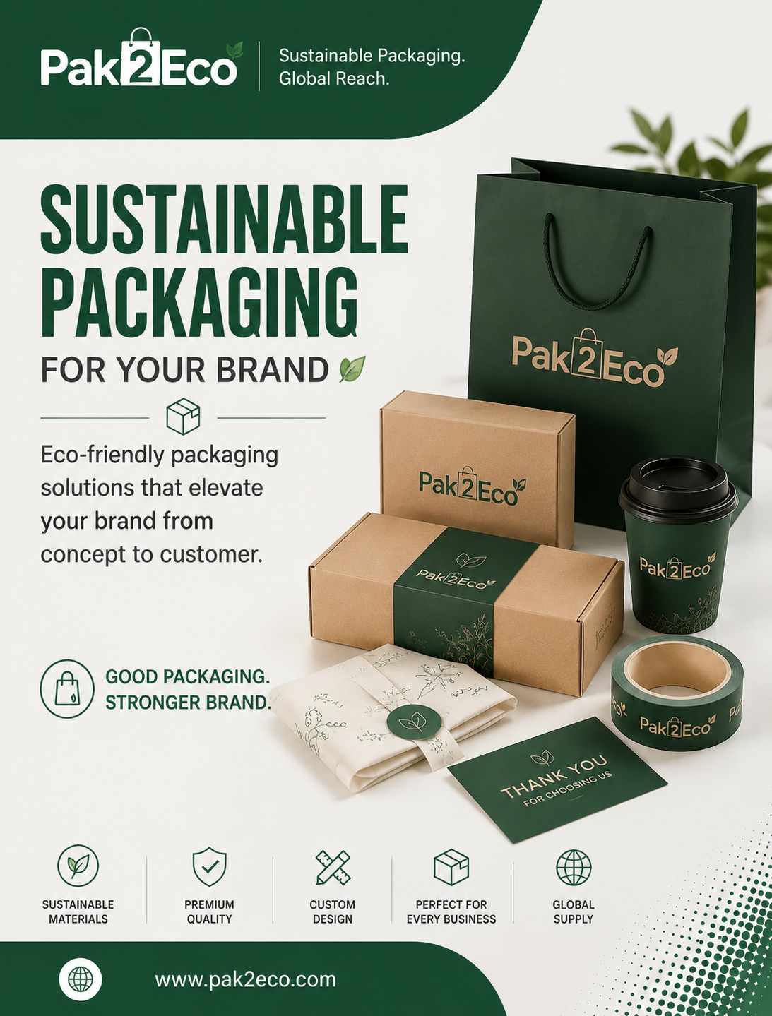 Branded Packaging paper From Pak2eco